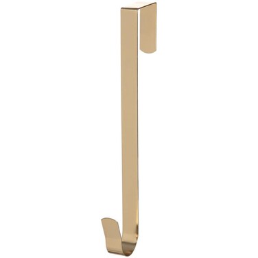 COUSIN CORPORATION Heavy-Duty Metal Door Wreath Hanger 12"-Gold Art Craft
