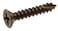 The Hillman Group 45461 7-Inch x 1-1/4-Inch Flat Phillips Wood Screw, Antique Bronze, 20-Pack