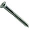 Hard-to-Find Fastener 014973291822 Phillips Flat Wood Screws, 4 x 1, Piece-100, zinc