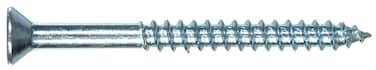 The Hillman Group 70962 4 X 3/4-Inch Flat Head Square Drive Wood Screw, Zinc, 100-Pack