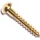 Hard-to-Find Fastener 014973132262 Slotted Round Wood Screws, 10 x 1-1/4-Inch
