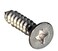 #6 x 5/8" Flat Head Wood Screws, Phillips Drive, Type 316 Marine Grade Stainless Steel, Full Thread, Bright Finish, Quantity 100
