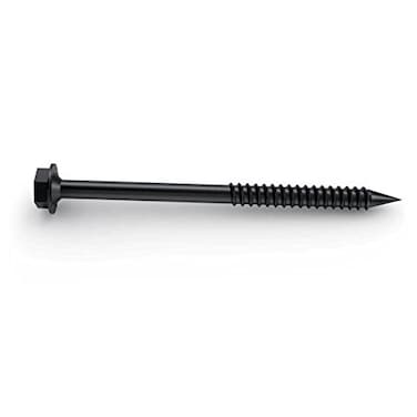 OWT 1/4&Prime; x 3-3/4&Prime; Timber Screws - (450), Black