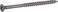 HILLMAN FASTENERS 48389 Wood Screws, Gray, 59 Piece