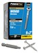 Power Pro Premium 305 Stainless Steel Wood Screws (#9 x 2") - 1lb Box