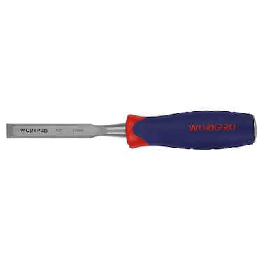 WORKPRO W043005 Wood Chisel, 1/2 In. Wide Blade, Chrome-Vanadium Steel Construction (Single Pack)