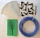 Deluxe Maple Syrup Tapping Kit. 10 Tree Taps, 25ft Tubing, Maple Drill Bit, Filter, Guide