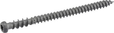 HILLMAN FASTENERS 48439 Deck Screws, Gray, 75 Piece