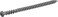 HILLMAN FASTENERS 48439 Deck Screws, Gray, 75 Piece