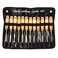 Woodworking Carving Tools, 12 Pcs Wood Carving Hand Chisel Set Woodworking Professional Lathe Gouges Tools