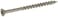 Hillman 48269 Green Painted Square Drive Deck Screw, 10 X 3-1/2-Inch, 200 pack,Ceramic