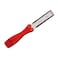 FastCap Pocket Wood Chisel with Foldable Nylon Handle for Carpentry and Woodworking - 1" Precision Tool Steel, 56-58 Rockwell Hardness - 80496, Red