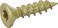 Power Pro Premium One Multi-Material Flat Head Screws, Epoxy Coated Steel, Fasten in Wood, Metal, Concrete, Drywall and Plastic, Bronze, 6 x 5/8 inch, Box of 50 Screws