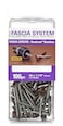 Deckfast Stainless Steel Fascia Screws 9 x 1-7/8 T-20 Star Drive Chocolate 100 Pieces