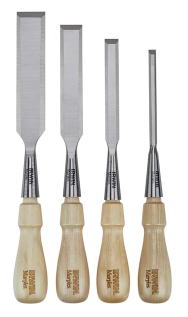 IRWIN MARPLES Chisel Set, 4-Piece (IWHT16791)