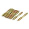 uxcell A15113000ux1844 M8 x 73mm Double Ended Wood to Wood Furniture Fixing Dowel Screw (Pack of 10)