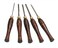 PSI Woodworking LCMINI2 Lathe Woodturning 5pc HSS Mini Chisel Set,one color