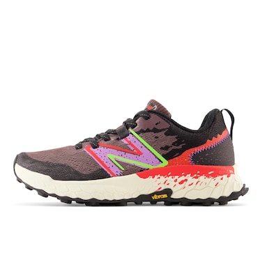 New Balance Women's Fresh Foam Hierro V7 Trail Running Shoe, Truffle/Electric Purple, 10.5 Medium