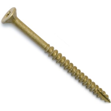 Hard-to-Find Fastener 014973212834 Tan Wood Screws, 12 x 3, Piece-25