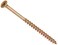 The Hillman Group 47681 8-Inch x 3-Inch All Purpose Wood Screw with Phillips Drive, Yellow