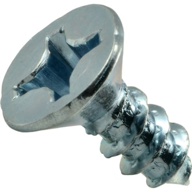 Hard-to-Find Fastener 014973292881 Phillips Flat Wood Screws, 10 x 1/2, Piece-100, zinc