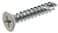 The Hillman Group 45413 #7 x 1-1/4" White Flat-Head Phillips Wood Screw, 20-Pack