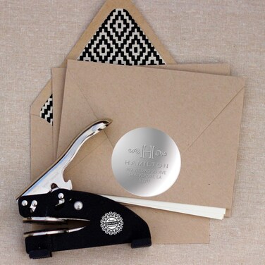 Three Designing Women Foil Seals for Designer Embosser, Silver