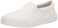 Steve Madden Women's Swiftly Skate Shoe, White, 6.5