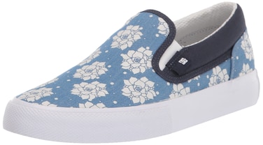 DC Women's Manual Slip-On Txse Low Shoe Skate, Grey/Pink, 5