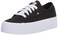 DC Women's Manual Platform Low Shoe Skate, Black/White, 10.5