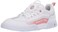 DC Women's Legacy 98 Slim Skate Shoe, White/Pink, 5.5 B M US