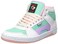 Etnies Women's MC Rap HIGH W's Skate Shoe, White/Green, 5
