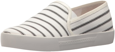 Joie Women's Huxley Skate Shoe, Caviar-Porcelain, 6 Medium US