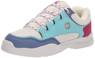 DC Women's DECEL Skate Shoe, Jade Cream 5.5 medium US