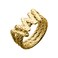 DC X RockLove Wonder Woman Lasso Ring - Gold - Size 11