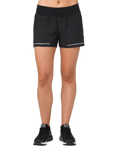 ASICS Women's Lite-Show Laser Shorts, Performance Black, X-Small