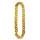 Treasure Gurus Huge Fake Gold Chain Old School Rapper Necklace Costume Bling Jewelry