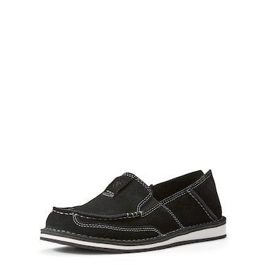ARIATARIRC Womens Cruiser Black Suede 8