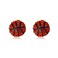Basketball Earrings Sports Game Earrings Sparkly Cubic Zirconia Stud Earrings for Women Perfect Basketball Gifts Idea