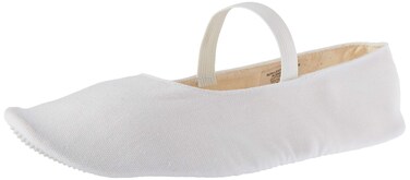 Leo Women's Imported Gym Pump Dance Shoe, White, 47 Medium EU (12 US)
