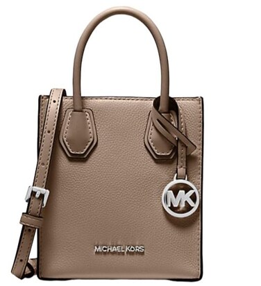Michael Kors Mercer Extra-Small Pebbled Leather Crossbody Bag (Dusk)