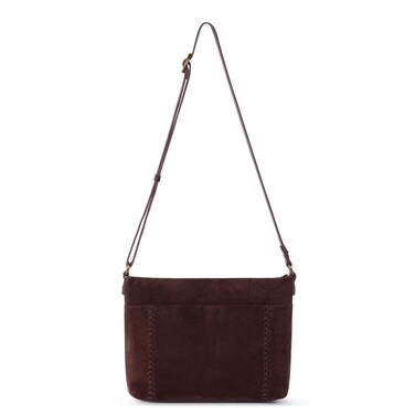 The Sak Melrose Crossbody Purse - Premium Leather Women's Handbag for Everyday &amp; Travel - Cross Body Bag With Zipper Closure