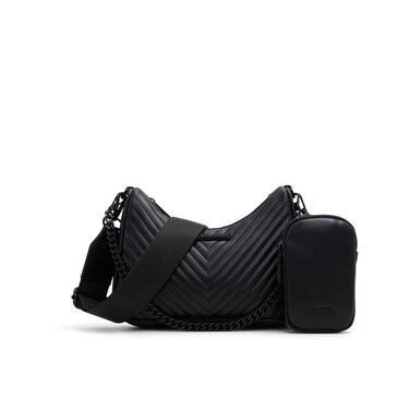 ALDO Kittani Crossbody Bag, Black/Black