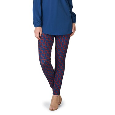 Mud Pie Women's Ashton Ankle Pant RED Chain-S, Small