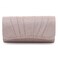 Damara Womens Perfectly Pleated Clutch Party bags (Champagne)