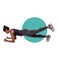 Challenge Weighted Workoutwear - Weighted Workout Leggings for Women, High Waisted Leggings w/ 5 Weight Enclosures On Each Leg, ⅛&rdquo; Thick Flexible Weights, Yoga Pants Holds 2.5 Lbs, Black, S