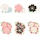 6 Styles Cherry Blossoms Enamel Pins Japanese Flower Design Brooch Sweet Pink Flower Brooch Lapel Pin for Girls Women Clothes Bags