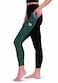 CERTO NFL High Waisted Leggings for Women - Stylish &amp; Athletic - Polyester &amp; Spandex - Perfect to Show Off Your Team Pride (Green Bay Packers - Black, Medium)