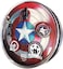 Marvel Studios: The Falcon and The Winter Soldier Metal based and Enamel 5 Lapel Pin Set with 16cm Officially Licensed Circular Window Box. (Amazon Exclusive)
