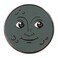 New Moon Enamel Pin by Real Sic - Moon Lapel Pin - Sneaky Moon Emoji Pin for Jackets, Backpacks, Bags, Hats &amp; Tops